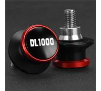 Parte della motocicletta Supporto Cavalletto Laterale Scorrevole 8 Mm Forcellone Posteriore Per SUZUKI DL1000 V-STROM DL 1000 2002-2016 2015 2014 2013(BlackRed)