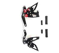 Parte della pedana 1 Set Pedane Regolabili CNC Pilota Per Speed Triple 1050 2011 2014 2012 2013(Black)