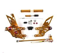 Parte della pedana 1 Set Per HONDA CBR1000RR/SP Non-ABS CBR 1000 RR CBR1000 2012-2020 2017 2018 2019 2013 2014 2015 2016 Pedane Poggiapiedi Regolabili Per Pilota CNC(Gold with M8 Bolt)