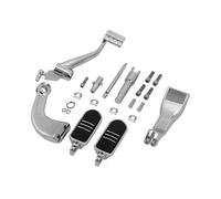 Parte della pedana Leva Pedane Per Harley Per Sportster XL883 1200 2014-2023 2022 2021 2020 2019 2018 2017 2016 2015 Comandi Centrali Per Moto(Silver)