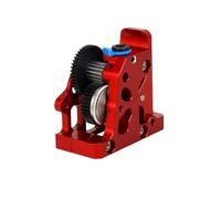 Parte Della Stampante 3D Con Motore Ad Alta Velocità Riduzione In Acciaio Duro A Doppio Ingranaggio Dell'estrusore(Red Extruder)