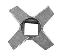 Parte della Taglierina per Tritacarne con Lama per Tritacarne Professionale in Acciaio a Forma di Croce per Alimenti da Cucina (Tipo 5 (8,3 X 8,3 X 3,5 pollici))