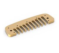 Parte Di Armonica In Lega Di Alluminio Blu Oro Per Melodia Dorata Resistente All Usura Non Deformabile Con Design Strutturale Ottimizzato Dimensione Piccola Compatibile Con Armonic