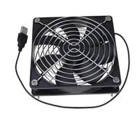 Parte di raffreddamento del computer Computer Pc 120mm Ventola TV Box Router Wireless Raffreddamento Usb3.0 Usb 5V Cavo Interfaccia 120X120X25mm Pet Box Dissipatore di Calore Raffreddatore