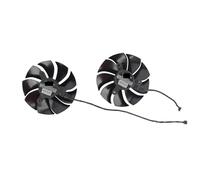 Parte di raffreddamento del computer Sostituzione ventola scheda video for RTX 2080 Ti 2060 2070 2080 87MM PLA09215S12H RTX2060 RTX2070 RTX2080 RTX2080Ti GPU Fan(Fan - 2PCS)