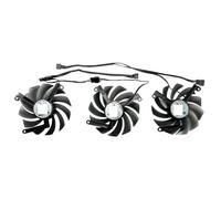 Parte di raffreddamento del computer Ventola for scheda video CF-12915S RTX3080 RTX3080Ti RTX3090 da 8,5 mm for RTX 3080 3080 Ti 3090 iCHILL X4 GPU Cooler Fan(Fan - 3PCS)