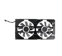 Parte di raffreddamento del computer Ventola for scheda video for GTX 1660 Ti 1660 RTX 2060 Twin X2 75MM CF-12815S GTX1660Ti GTX1660 RTX2060 GPU Fan(Fan with Case)