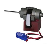 Parte di ricambio compatibile del motore D4612AAA21 del ventilatore del frigorifero per i frigoriferi a doppia porta Siemens Costruzione in metallo plastica 58x101x38mm Componente del sistema di