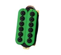 Parte di ricambio per chitarra con pickup a ponte Humbucker per chitarra elettrica in metallo regolabile verde Pickup Professionale Per Chitarra Elettrica
