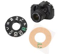 Parte di Ricambio per Fotocamera, Cappuccio Interfaccia Piastra Quadrante Modalità Fotocamera, Toppa Giradischi in Ferro, Parti di Riparazione