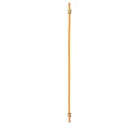 Parte di ricambio per tubo di scarico del compressore d'aria, 400 mm, in alluminio e rame, con filettatura G1/8 e dado esagonale da 9 mm per un'installazione sicura