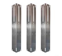 Parte di ricambio regolabile per griglie a gas, struttura in acciaio inox per una distribuzione uniforme del calore e una migliore funzionalità della griglia (3 pezzi)