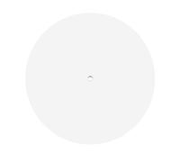 Parte di ricambio viso in legno bianco spessore 5 mm per orologi da parete 8 pol