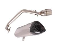 Parte di scarico 1 Set Per Honda PCX 125 150 PCX125 PCX150 2020 2021 Tubo Di Scarico Per Moto Marmitta Completa Silenziatori Rimovibili