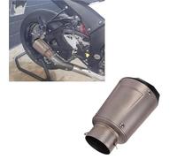 Parte di scarico Per BMW S1000RR S 1000RR S1000 RR Silenziatore Modificato Universale 60,5mm 51MM Terminale Di Scarico Racing Per Moto(51mm)
