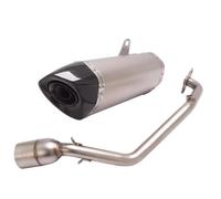 Parte di scarico Per Honda PCX 125 150 PCX125 PCX150 2020 2021, Terminale Di Scarico Anteriore Con Raccordo Centrale, Silenziatore In Carbonio