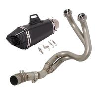 Parte di scarico Per KAWASAKI, Per Ninia650 Z650 2017 2018 2019 2020 2021 2022 2023, Terminali Di Scarico Moto, Silenziatori In Acciaio Inox(Black Multi-colored)