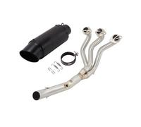 Parte di scarico Per Yamaha FZ-09 2015 2016 2017 2018 2019 2020 Terminali Di Scarico Per Moto, Silenziatori(Black)