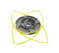 Parte di sostituzione della testa del tosaerba in alluminio universale compatibile con vari accessori per falciatrici