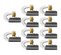 Parte for aspirapolvere Spazzola di carbone Motore Spazzola di carbone 2/10 pezzi 32 * 11 * 6mm Accessori Polvere di grafite nera e grigia(10 PACK)