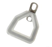 Parte in silicone resistente al calore per maschere in acciaio rosso | Funzionamento a mani libere, consistenza morbida, delicato sulla pelle, comfort di lunga durata, infrangibile