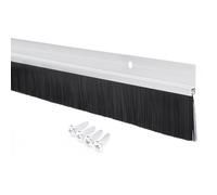 Parte Inferiore Porta Spazzare Argento Lega Alluminio Con 1,6" Spazzola 40"x2,4"