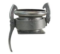 Parte M NW 159 mm, lunghezza 150 mm, con 6''. Flangia a 4 angoli, 150x150 mm, originale Perrot