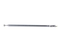 Parte metallica 7 Antenna radio telescopica AM, FM lunghezza 75 cm argento
