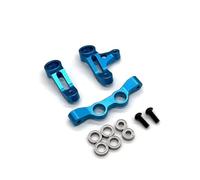 Parte Metallo Componente Dello Sterzo Per Tamiya XV02 RS Pro 1/10 | Auto RC Parti Riparazione Ricambio Con Sterzo In Metallo Un Controllo Preciso Sulle Piste Da Turismo(Blue)