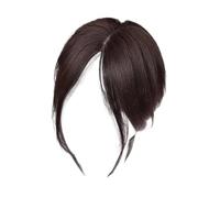 Parte Middle Bangs-topper Parte Del Lato Medio | Pelli Toppers For Women Hair No Gangs | Capelli Umani Topper Con Frange | Capelli Veri Per Le Donne | Canne Per Le Donne Invisibile