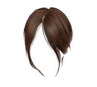 Parte Middle Bangs-topper Parte Del Lato Medio | Pelli Toppers For Women Hair No Gangs | Capelli Umani Topper Con Frange | Capelli Veri Per Le Donne | Canne Per Le Donne Invisibile