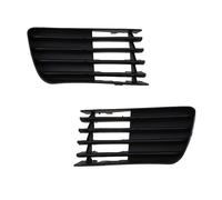 Parte Paraurti Griglia Cover ABS Accessori Nero Anteriore Inferiore Inserti Kit