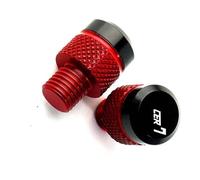 Parte per moto Accessori Per Tappi Foro Specchietto Retrovisore Laterale CNC Per Moto Per YAMAHA Tracer 7 2021(Red)