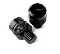 Parte per moto Accessori Per Tappi Per Specchietti Retrovisori Laterali Per Moto CNC Per HONDA FORZA 125 300 350 2021 2022 2023 2024 2025(Black)