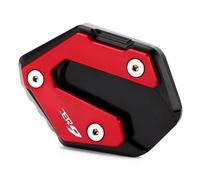 Parte per moto Cavalletto Laterale Per YAMAHA TRACER 9 2015-2018 2019 2020 2021 2022 Moto Ingrandisci Parcheggio Kick Stand Estensione Pad Piastra Pedale(Red)