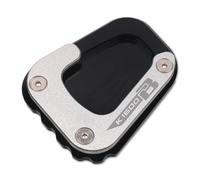 Parte per moto CNC In Alluminio Cavalletto Piede Laterale Estensione Pad Piastra Di Supporto Ingrandire Stand Moto Per BMW K1600B K 1600B K1600 B 1600(Black)