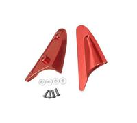Parte per moto Copri Foro Specchietto Retrovisore, Eliminatori Specchietti, Base Deflettore, Moto Per DUCATI PANIGALE 1199 2012-2014 899 2013-2015(Red)