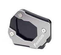 Parte per moto Moto CNC Cavalletto Laterale Ingranditore Piastra Di Estensione Pad Accessori Per BMW F 800 GS F800GS 800GS 2012 2013 2014 2015 2016 2017(Gris)