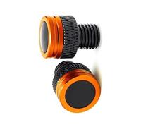 Parte per moto Moto CNC Retrovisore Lato Specchio Foro Tappo Per Per Guzzi V100 Per Mandello V7 Per Pietra V85 TT Per Bobber Breva 850 1100 1200(Orange)
