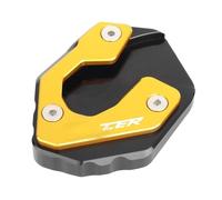 Parte per moto Per YAMAHA Tracer 700 GT 2015 2016 2017 2018 2019 2020 7 2021 2022 Tracer700GT Parti Del Motociclo Cavalletto Piede Laterale Pad Di Estensione(Gold)
