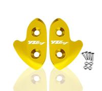 Parte per moto Specchietto Retrovisore Per Moto Copertura Del Foro Specchio Codice Telaio Cap Blocco Base Per Yamaha YZF-R1 YZFR1 YZF R1 2015 2016 2017(Gold)