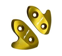 Parte per moto Specchietto Retrovisore Per Moto Copertura Del Foro Specchio Codice Telaio Cap Blocco Base Per YAMAHA YZF R1 R1M 2015 2016 2017 2018 2019(Jaune)