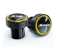 Parte retrovisore Accessori Per Moto Tappi Per Fori Specchietti Retrovisori Bulloni Per Viti Tappo Di Copertura Per YAMAHA XMAX 300 400 250 X-MAX300 X-MAX250 X-MAX400(Jaune)