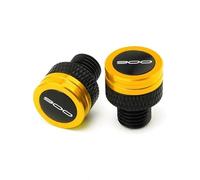 Parte retrovisore Accessori Per Moto Tappi Per Fori Specchietti Retrovisori Bulloni Per Viti Tappo Di Copertura Per Kawasaki Z900 Z650 Per Ninja 650 Z900RS Z900SE Z 900(Jaune)