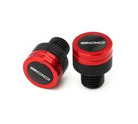 Parte retrovisore Accessori Per Moto Tappi Per Fori Specchietti Retrovisori Bulloni Per Viti Tappo Di Copertura Per Kawasaki Z900 Z650 Per Ninja 650 Z900RS Z900SE Z 900(Red)