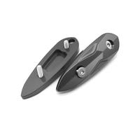 Parte retrovisore Copertura Del Foro Dello Specchietto Retrovisore CNC Per Moto, Eliminatori Specchio, Base Deflettore Per YAMAHA R25 R3 MT03 2013-2020 R15 V3 2017-2020(Grey)