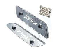 Parte retrovisore Copriforo Specchietto Retrovisore, Copri Staffa Specchietti Laterali Per YAMAHA T-MAX560 TMAX 560 2022 2023 2024(Grey)