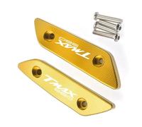 Parte retrovisore Copriforo Specchietto Retrovisore, Copri Staffa Specchietti Laterali Per YAMAHA T-MAX560 TMAX 560 2022 2023 2024(Jaune)