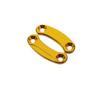 Parte retrovisore Moto CNC Specchietto Retrovisore Foro Della Copertura Dello Specchio Telaio Cap Blocco Di Base Per Kawasaki ZX-10R ZX10R 2016 2017 2018 2019 2020 2021 ZX 10R(Gold)