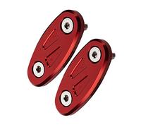 Parte retrovisore Moto CNC Specchietto Retrovisore Foro Della Copertura Per Honda CBR250R CBR 250R 2013-2021 2018 2019 2020 250 R Specchio Telaio Cap Blocco Di Base(Red)
